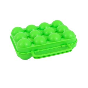 BLACKON 12 ô BBQ 6 ô Dành cho cắm trại ngoài trời Bộ đồ ăn cầm tay Hộp đựng Giá đỡ Khay trứng tủ lạnh Hộp trứng Hộp đựng trứng Hộp đựng Hộp đựng trứng