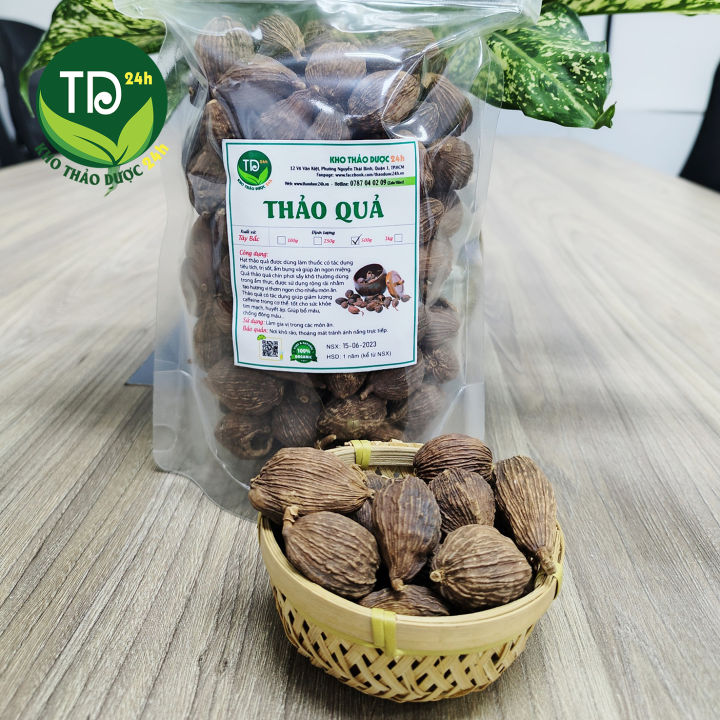 Thảo quả khô sấy sạch, làm gia vị phở, mai quế lộ, lạp xưởng, ngâm gà ủ ...