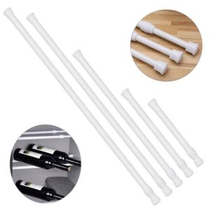 JEHUA Multi Purpose Adjustable Tension Bathroom Products Net Voile Curtain Rail Pole Shower Curtain Poles Extendable Sticks Telescopic Pole