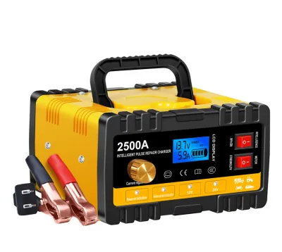 IKOMAX เครื่องชาร์จแบตเตอรี่ KSCB-120 ชาร์จแบตเตอรี่รถยนต์ รองรับ 12V/24V 2500A ชาร์จแบตเตอรี่