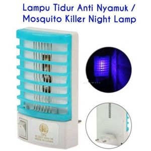 LAMPU TIDUR LED ANTI NYAMUK DAN SERANGGA / Night Lamp Plus Perangkap Nyamuk Tanpa Bahan Kimia