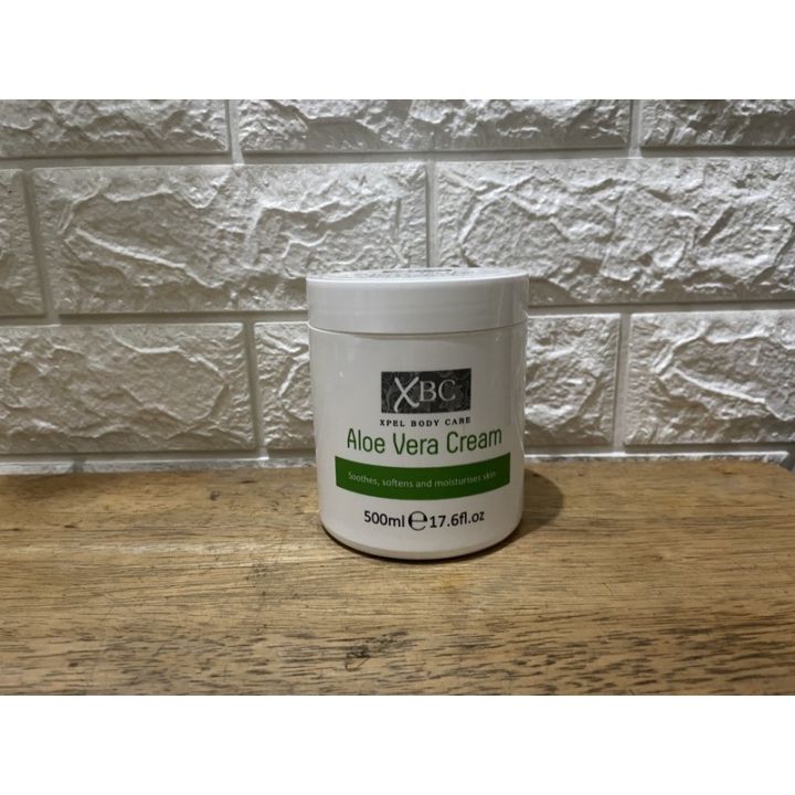 XBC Vitamin E Cream/ Aqueous Cream/Aloe Vera/Olive Oil/Primrose 500ml