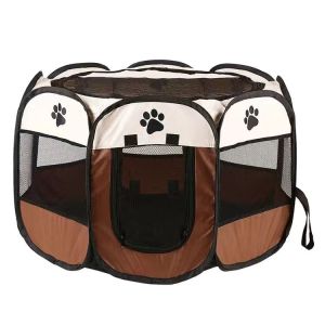 Portable Folding Pet Tent Cat Tent Cat House High Quality Cat Cage Sangkar Kucing Large Outdoor Dog Cage Pet Playpen