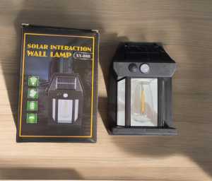 Lampu Dinding Solar Sensor Gerak / Lampu Taman Solar Lampu Tenaga Matahari - YSSHOP