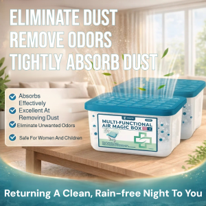 ✨Moisture-Absorbing And Dehumidifying✨Air Purifying Box/Deodorizer/Air Freshener And Dust Remover/Fully Automatic Dust Removal Box/Physical Dust Adsorption 吸湿除尘分解异味空气魔盒