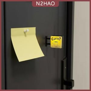N2HAO Nhật Bản sáng tạo cà phê tủ lạnh nam châm mini lightbox lưu niệm từ nhà bếp trang trí tủ lạnh Sticker