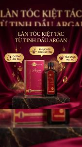 Tinh Dầu Dưỡng Tóc Argan Oil Lambor 100ml Phục Hồi Hư Tổn Chống Xơ Rối Mượt Bóng Khỏe Chuẩn Salon