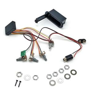 Guitar Pickup Control System Recording Studio Equipment Bass Guitar Preamp Suitable for Musicians and Studio Use