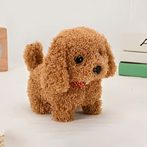 Puppy Dog Plush Doll Robot Doll Plush Toy Dolls/Electric Walking Teddy Dog Plush Toy/Plush toys teddy dog will walk electric puppy simulation pet dog