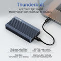 Acasis Thunderbolt 4 M.2 NVMe Enclosure w/ Active Cooling - 40Gbps, 8TB, JHL7440 Chip, macOS/Windows Plug & Play. 