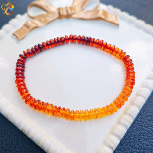Graduation Grade Gradient Amber Abacus Bracelet