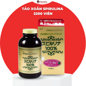 Tảo Xoắn Spirulina 2200 Viên Tăng Cường Đề Kháng Nhật Bản