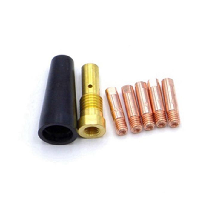 7Pcs/Set Gasless Nozzle Tips for FC90 FluxCored Wire Feed FC90 MIG
