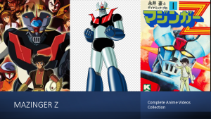 Mazinger Z (1973) in 32GB USB Flash Drive. Mecha Robot Anime Complete 92 Episodes Video Collection with English Subtitles Includes Free Surprise Gift and OTG Connector