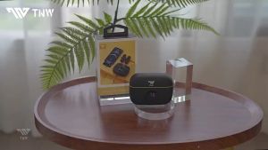 TNW A13 Dual Lapel Microphone Wireless 2 in 1 Noise Reduction Mini Mic for IOS Type C Vlogging