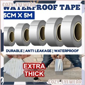 Waterproof Tape Professional Aluminum Foil Adhesive Butyl Tape Crack Repair Auto Fix Strong Tape Bathroom Self-adhesive