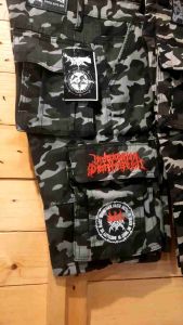 Celana Kargo Pendek Prapatan Rebel Armi/Loreng - Celana Gembol/Kimpol Metal Prapatan Rebel - Celana Kargo Pendek Metal Murah