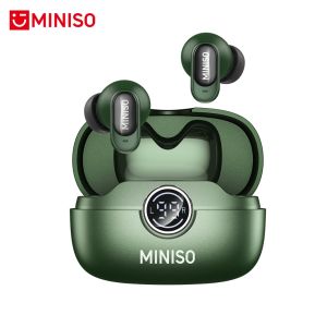 MINISO MS105 AI Translator Earbud 150 Languages Translation Wireless Bluetooth 6.0 Earbuds Touch Control Noise Reduction Earphones In-Ear Earphones With Mic