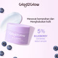 GLAD2GLOW BLUEBERRY 5% CERAMIDE MOISTURIZER 30 GR PELEMBAB WAJAH. 