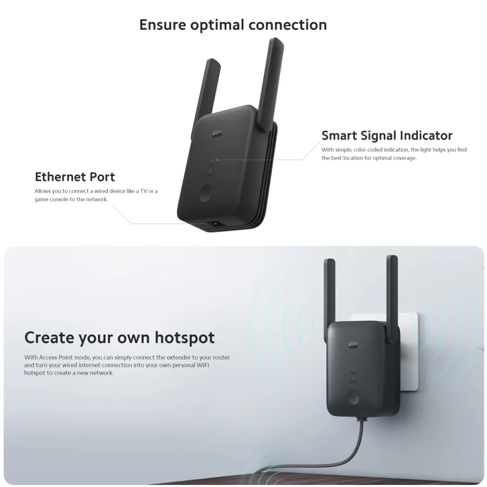 Xiaomi WiFi Range Extender AC1200 Wi-Fi Amplifier/WiFi Range