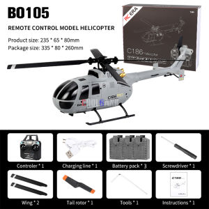 St【fast Delivery】【available Original】 C186 2.4G RC Helicopter 4 Propellers 6 Axis Electronic Gyroscope for Stabilization rc drones plane toy Air pressure for height