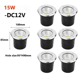 Recessed Under Ground LED Light Buried Garden Path Spot IP67 Waterproof AC220V110V12V24V 5W 10W 15W 20W Lamp for Outdoor Lightin