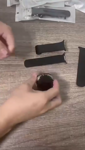 Universal Silicone Leather Magnetic Watch Band For 47mm Device Sweatproof Lightweight Ergonomic Design Multiple Occasions