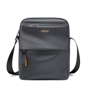 GOLF QUALITY Mens Shoulder Bag Leisure Crossbody Bags Small Oxford Waterproof Messenger Cross Body Bag Man Lightweight Sling Chest Bags Multiple Compartments