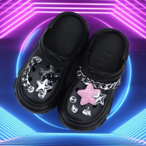 #COD Cartoon Sandals Sandals Colg for Women Korean Sandals Anti-slip Breathable Beach Shoes Soft Sole Slippers Hole Shoes 2023