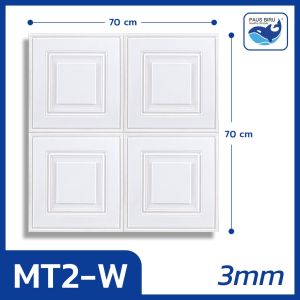 Wallpaper 3D FOAM / Wallpaper Dinding 3D Motif Foam Batik Bunga More High Quality / Wallfoam 3D