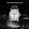 BERNY Watch for Men Mechanical Automatic Watches Seagull Luxury Brand Male Clock Water Resistant Swiss Railway Men's Wristwatch. 