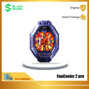 Black Shark FunCooler 2 Pro/ 3 Pro/ 4 Pro/5/5 Pro With Temperature Display Back Clip For Black Shark 4 3 Pro Phone Radiator For Rog 5 OnePlus 9