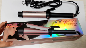 เครื่องดัดผมไฟฟ้าขนาด36มม. เครื่องจัดแต่งผมเครื่องม้วนผมสไตล์แฟชั่นเครื่องม้วนผมไฟฟ้าเหมาะสำหรับใช้ในบ้าน