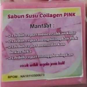1 PCS SABUN SUSU COLLAGEN VIRAL BPOM/SABUN COLLAGEN VIRAL/SABUN COLLAGEN PEMUTIH