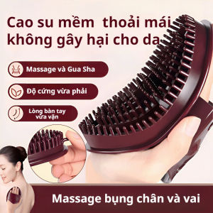 Bàn chải massage toàn thân Ngũ Hành Kinh Mạch / Lược massage chăm sóc sức khỏe toàn thân / Bàn chải massage Gua Sha