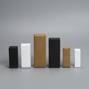 METALIX 10PCS Black White Khaki Kraft Paper Gift Box Handmade Paper Blank Box Paper Gift Box Packaging Box Multi Size Wedding Gift Box Wedding Party