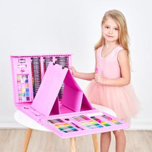 Childrens Gifts 176 Piece Painting Set Christmas Birthday Gift Watercolor Pencil Combination Tool Pen Gift Art Supplies
