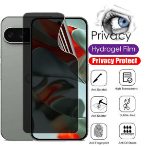 Cho Google Pixel 9 Pro XL 5g màn hình chống nhìn trộm phim Google Pixel 9 pixel9pro pixel9 Pro XL 2024 bọc hoàn toàn miếng bảo vệ màn hình thủy lực chống nhìn trộm mềm tư nhân Hydrogel phim pixel9proxl