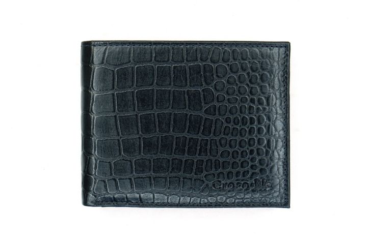HISCOW Slim Men's Bifold Wallet - Full Grain Italian Leather, Bordeaux, Minimalist Design