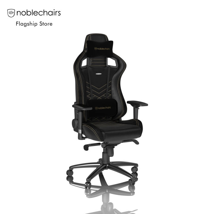 noblechairs EPIC Gaming Chair BLACK/GOLD Lazada