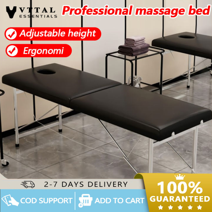 Massage Bed Folding Portable Beauty Bed For Home Beauty Salon Leisure 