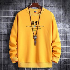 Promo Sweater Keren Kaos Pria Distro Hii Legant Crewneck Trendy Sweatshirt Elegan Sweter Cowo Kasual