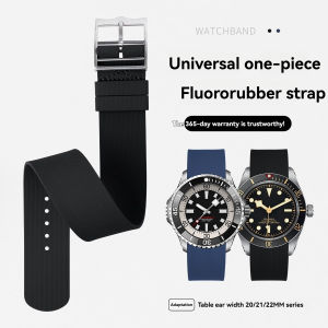 20mm 21mm 22mm For Tudor Omega Universal Hamilton Longines TAG Heuer Tissot Fluororubber NATO All in One Universal Strap2026