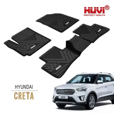 Thảm lót sàn ô tô HUVI cho xe Hyundai Creta 2D năm 2022+