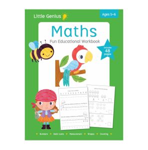 Little Genius Maths Fun Educational Activity Book For Kids to Learn Counting & Simple Math