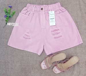 celana pendek wanita bahan jeans premium imp/hot pants sobek