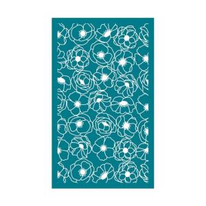 Silk Screen Stencils Mesh Transfers Reusable Stencil DIY Crafts Earrings Painting on Polymers Clay Home Decorations