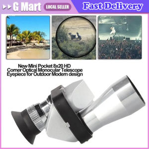 8x20 HD Mini Pocket Zoom Monocular Binoculars Outdoor Portable Telescope for Hunting Camping Mountaineering Hike Bird Watching