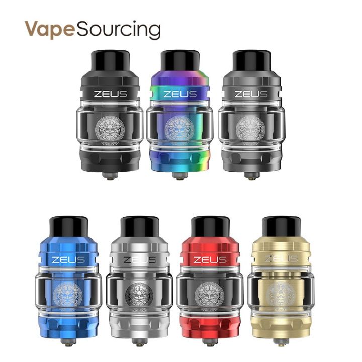 *Best Seller*Geekvape Zues Dual Coil RTA Zeus Tank(11) 810 510 driptip