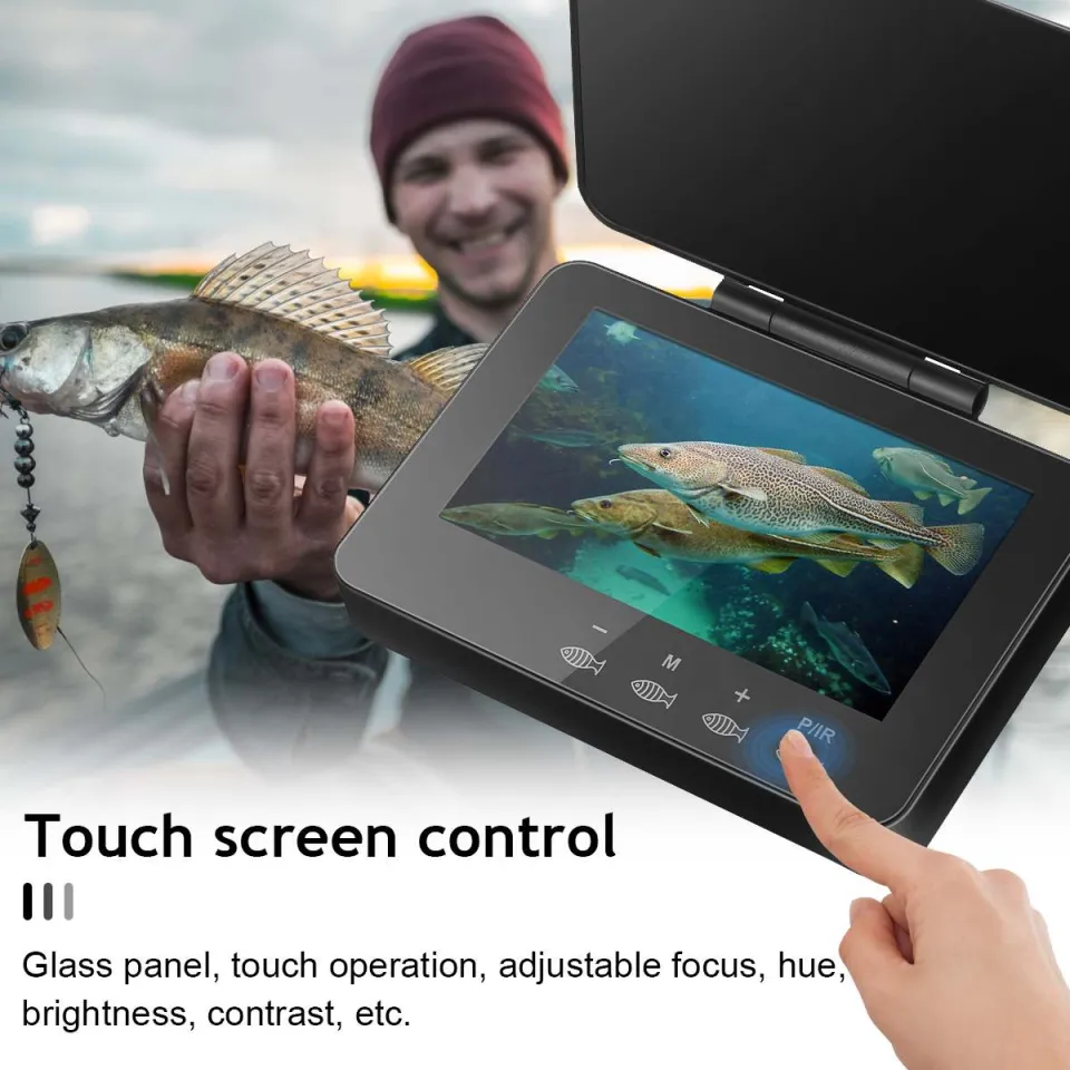 Cheap Underwater Fishing Camera 4.3 Monitor 4x Digital Zoom Fish